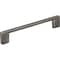 Jeffrey Alexander 128 mm Center-to-Center Brushed Pewter Square Sutton Cabinet Bar Pull 635-128BNBDL - alternate 1
